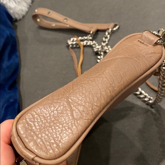 Rebecca Minkoff taupe multizip crossbody bag - Picture 9 of 11